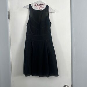 Diesel black mess cocktail dress